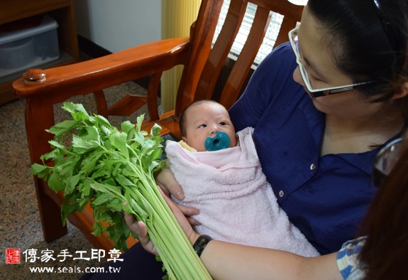 張寶寶(台中南屯區到府嬰兒寶寶滿月剃頭理髮、免費到府嬰兒剃胎毛儀式吉祥話)。到府剃頭剃胎毛主持、專業拍照、DVD光碟、證書。★購買「臍帶章、肚臍章、胎毛筆刷印章」贈送：剃頭、收涎、抓周，三選一。2015.11.03 照片10